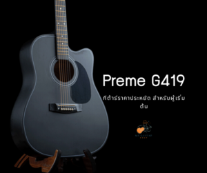 กีต้าร์โปร่ง Preme G419