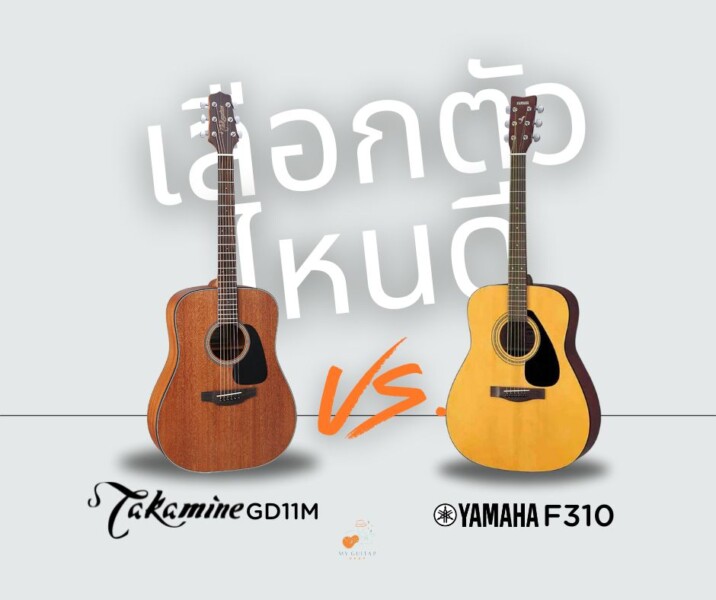 เลือกตัวไหนดีน้า... กีต้าร์Takamine GD11MG กับ กีต้าร์YAMAHA F310